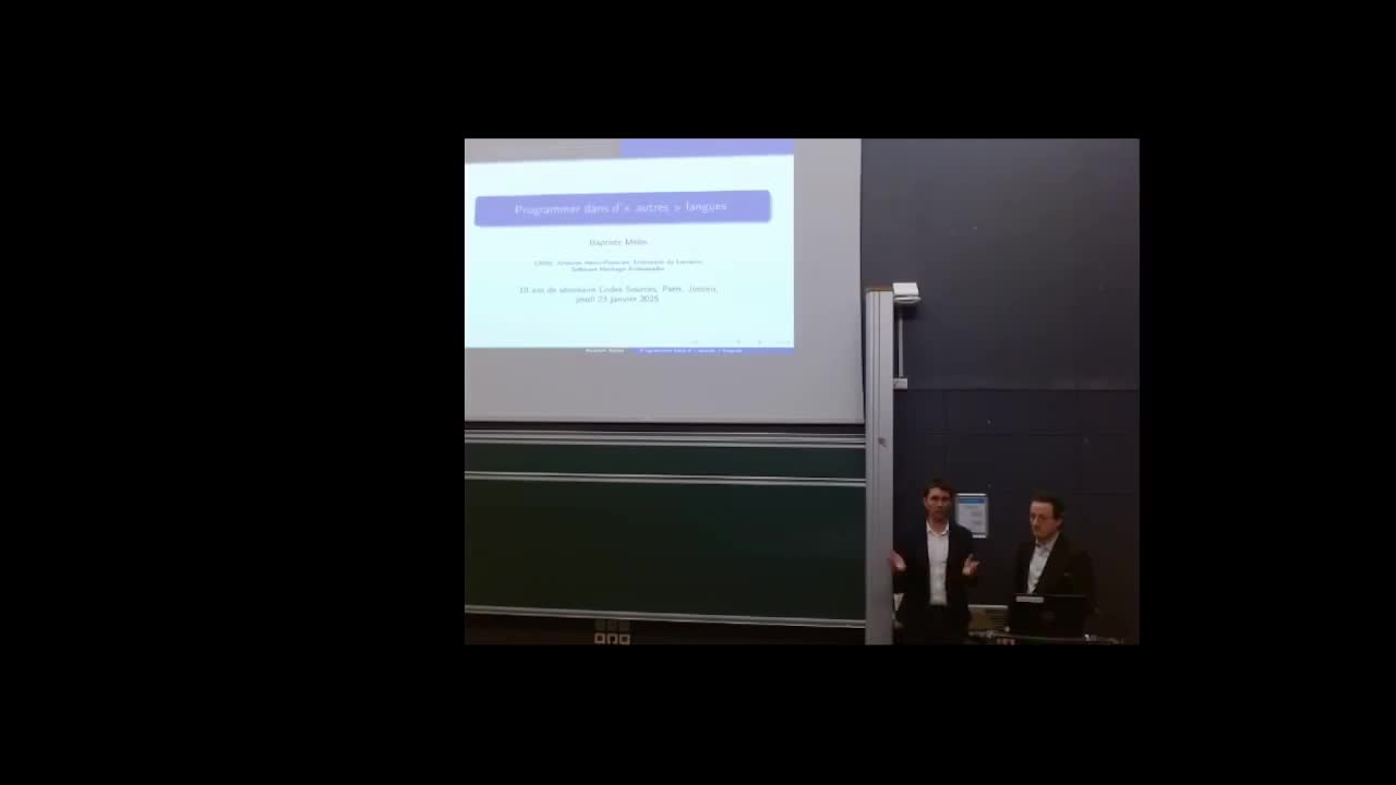 4 - Programmer dans d'”autres” langues