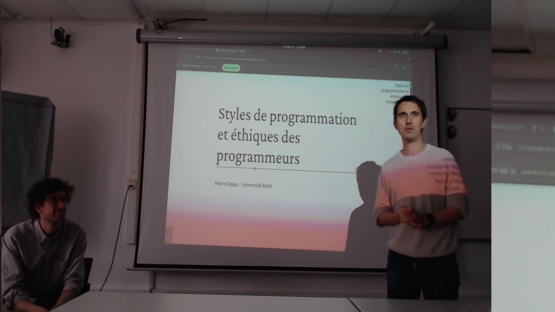 Styles de programmations et éthiques de programmeurs