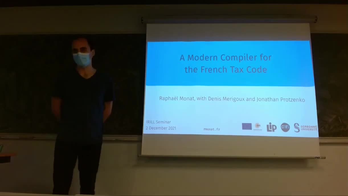 20211202 - A Modern Compiler for the French Tax Code