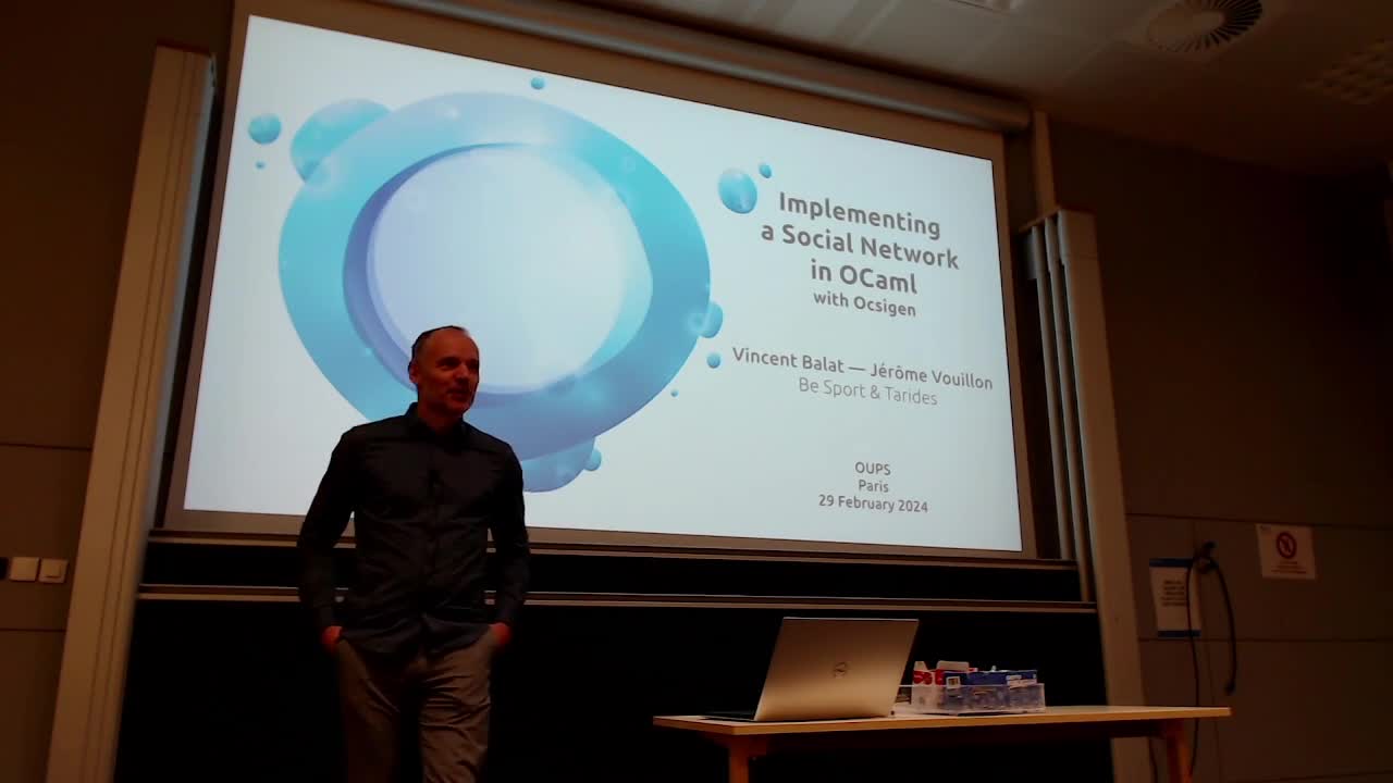 Ocsigen/Be Sport: Implémenter un réseau social en OCaml