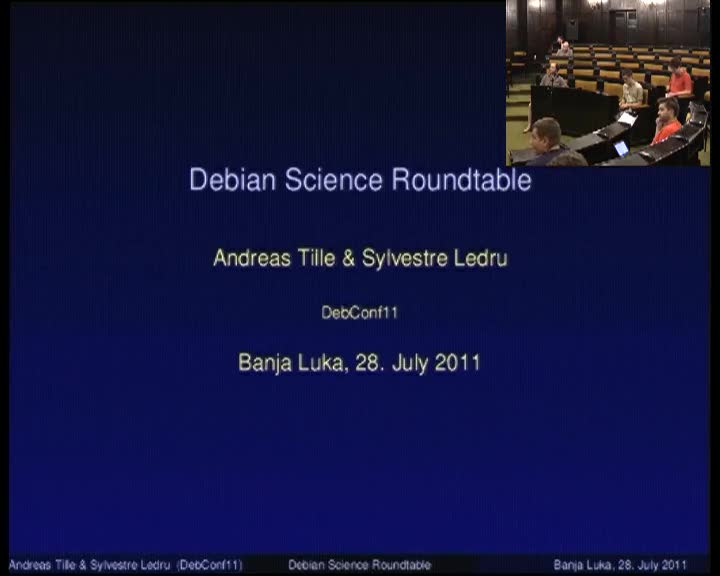 Debian Science Roundtable