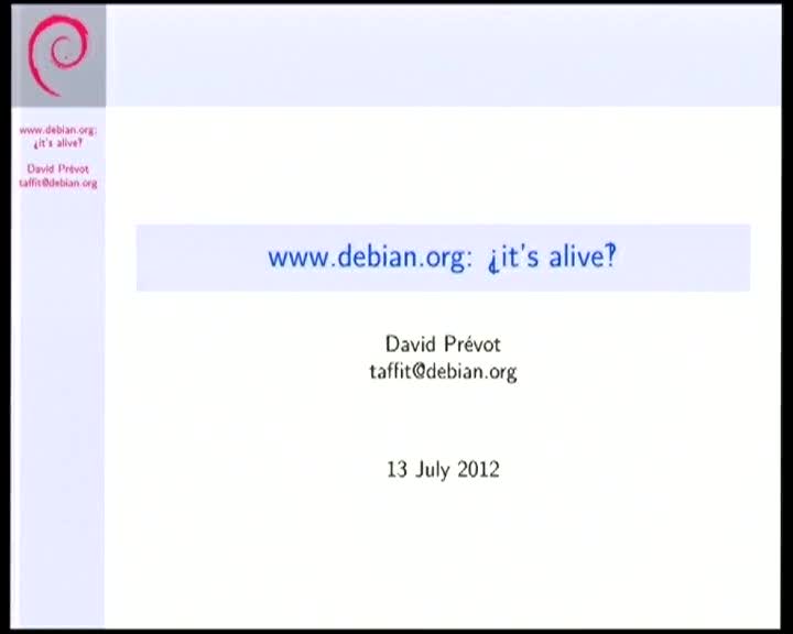 www.debian.org: it's alive‽