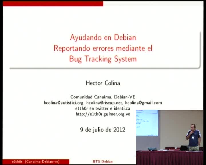 Uso del sistema de manejo de errores de Debian