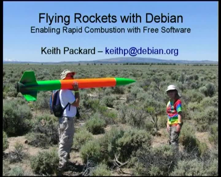 Flying Rockets With Debian Software