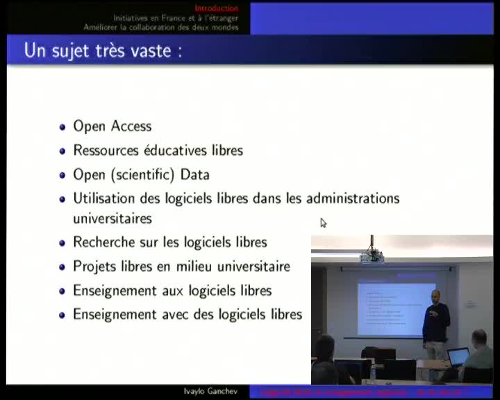 Enseignement supérieur et logiciels libres, panorama des initiatives en France