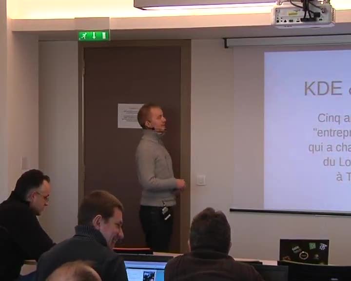 Enseignement des technologies KDE à l'université Paul Sabatier Toulouse
