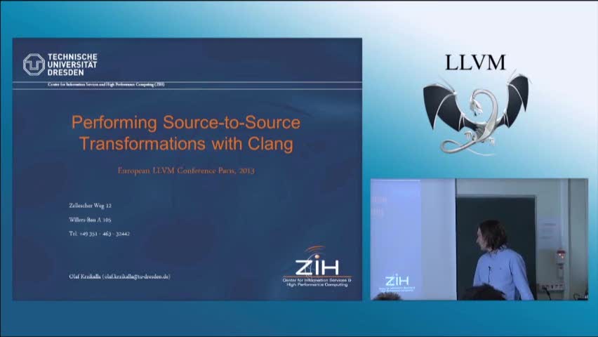 Performing Source-to-Source Transformations with Clang
