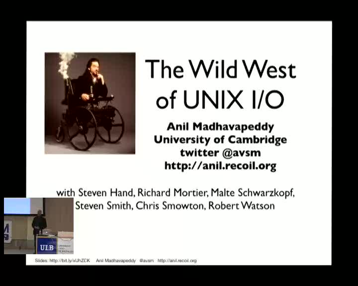 The Wild West of UNIX I/O
