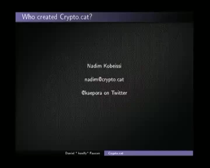 Crypto.cat - Secure messaging for everyone
