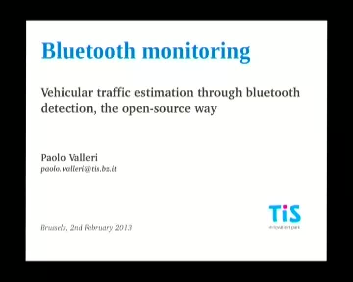 Vehicular Traffic Estimation Through Bluetooth