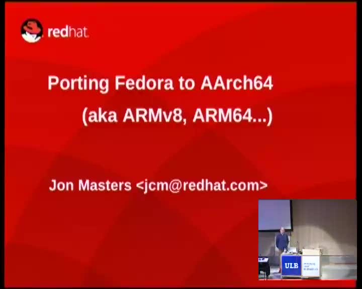 Porting Fedora to 64-bit ARM systems