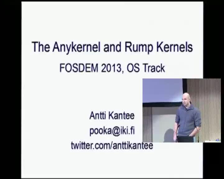 The Anykernel and Rump Kernels