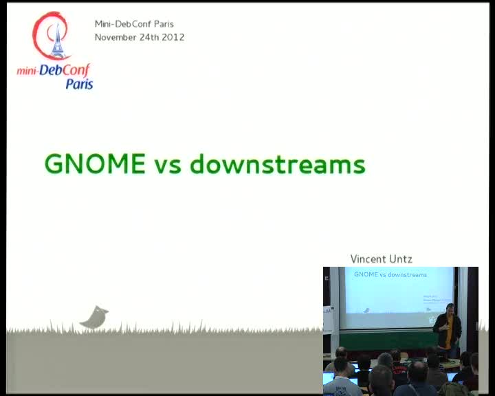 GNOME vs downstreams