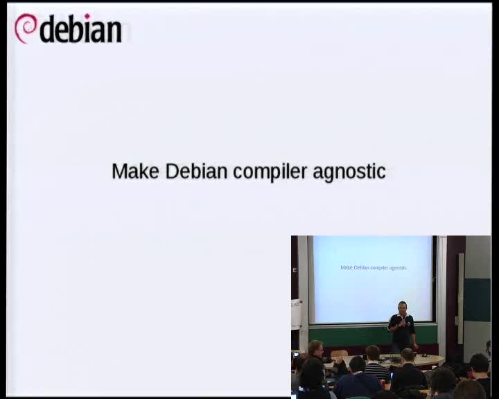 Make Debian compiler agnostic